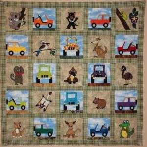 Down Under Australian Animals Quilt Pattern by Ms P Designs USA