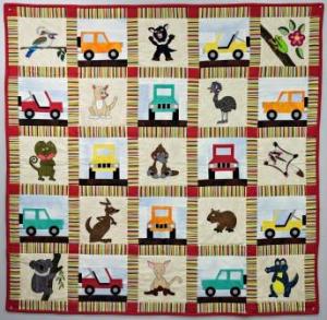 Down Under Austrailian Animals Quilt Pattern by Ms P Designs USA