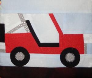 Open Roof Jeep by Ms P Designs USA