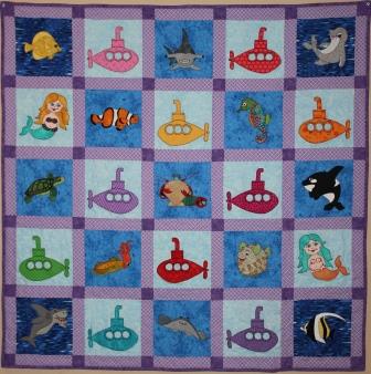Ocean Adventure Quilt by Ms P Designs USA