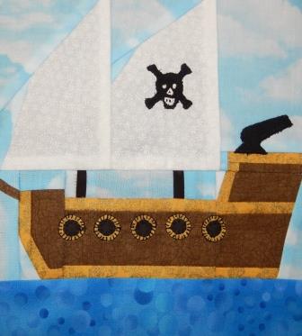 Pirate Ship by Ms P Designs USA