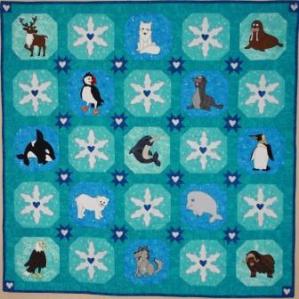 Polar Animals Quilt Pattern by Ms P Designs USA