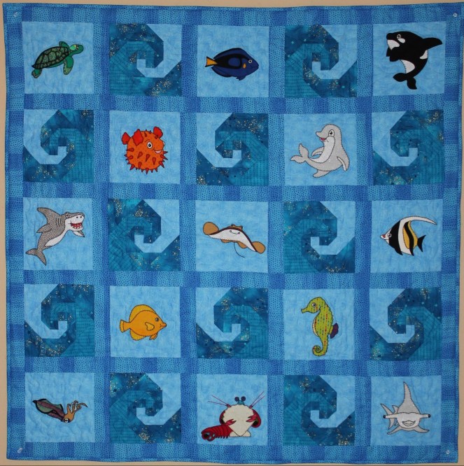 Reef Buddies Quilt pattern by Ms P Designs USA