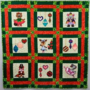 Christmas Nutcracker Animals made by Susan (2017) from Ms P Designs USA