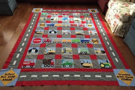 Customer Susan A PP Vehicle quilt