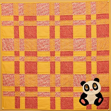 Giant Panda Nursery Quilt Pattern by Ms P Designs USA