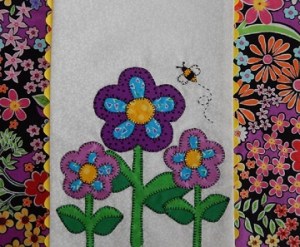 Flower Garden Applique by Ms P Designs USA