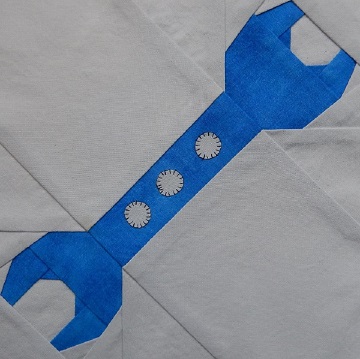 Wrench pattern by Ms P Designs USA