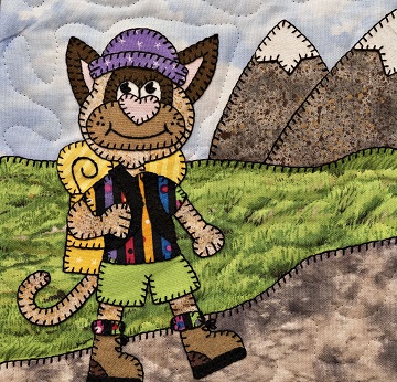 Backpack cat by Ms P Designs USA