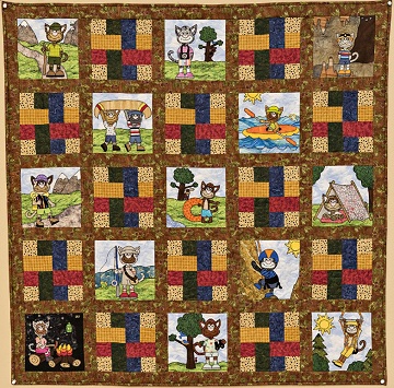 Outdoor Cats by Ms P Designs USA