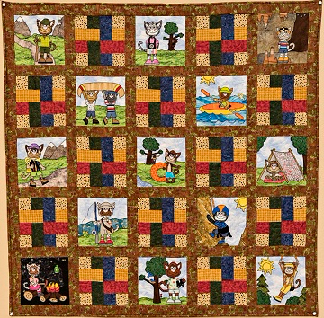 Outdoor Cats by Ms P Designs USA