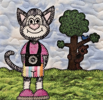 Shutterbug cat by Ms P Designs USA