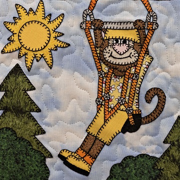 zipline cat by Ms P Designs USA