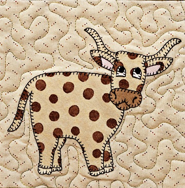 Longhorn applique by Ms P Designs USA