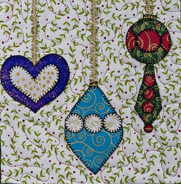 Christmas Ornaments 2 by Ms P Designs USA