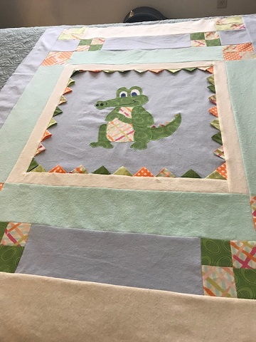 Mary M Alligator quilt
