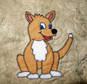 Dingo Applique by Ms P Designs USA