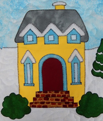 House A in Yellow by Ms P Designs USA