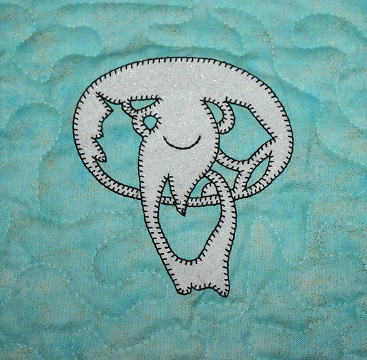 Jellyfish Applique by Ms P Designs USA