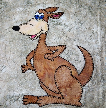 Kangaroo Applique by Ms P Designs USA