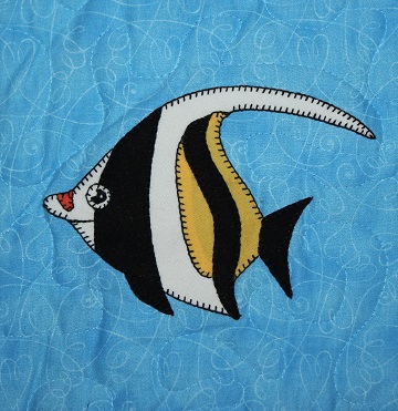Moorish Idol Applique by Ms P Designs USA