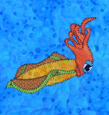 Squid Applique by Ms P Designs USA