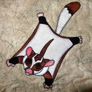 Sugar Glider Applique by Ms P Designs USA