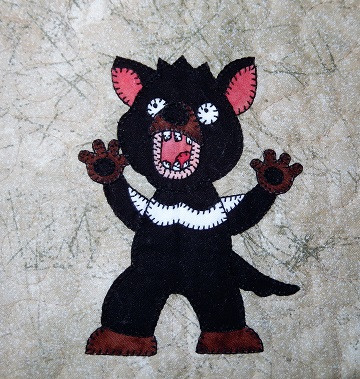 Tasmanian Devil Applique by Ms P Designs USA