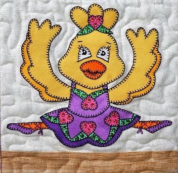 Bird Ballerina by Ms P Designs USA