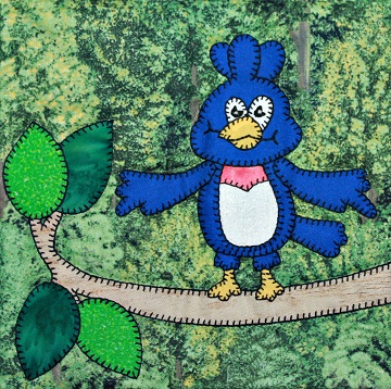 Bluebird Applique by Ms P Designs USA