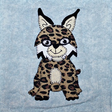 Bobcat Applique by Ms P Designs USA