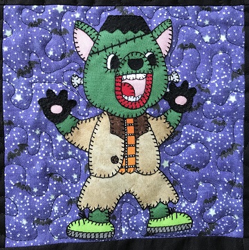 Frankenstein Tasmanian Devil Applique by Ms P Designs USA