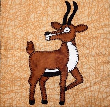Gazelle Applique by Ms P Designs USA