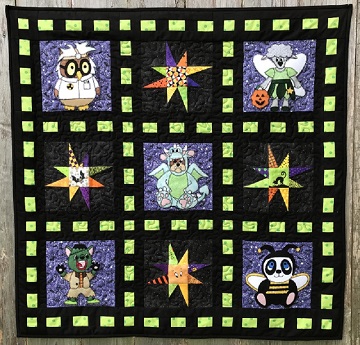 Halloween 2018 Quilt by Ms P Designs USA