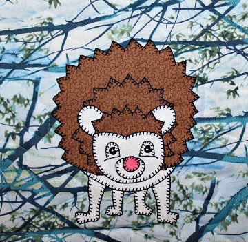 Hedgehog Applique by Ms P Designs USA