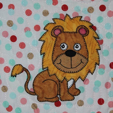 Lion Applique by Ms P Designs USA