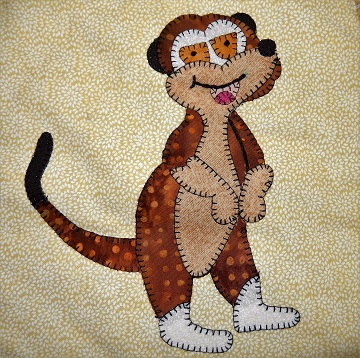 Meerkat Applique by Ms P Designs USA