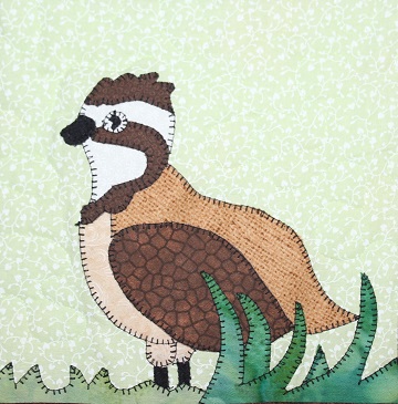 Northern Grouse Applique by Ms P Designs USA