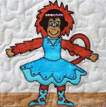 Orangutan Ballerina by Ms P Designs USA