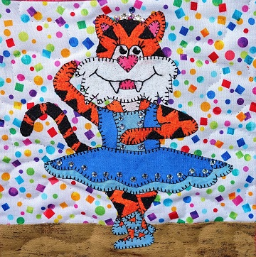 Tiger Ballerina by Ms P Designs USA
