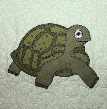 Tortoise Applique by Ms P Designs USA
