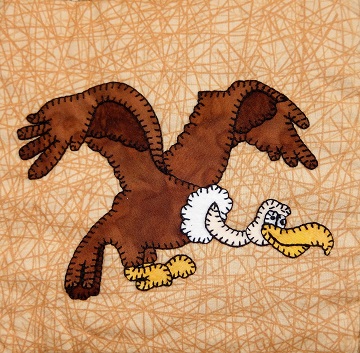 Vulture Applique by Ms P Designs USA