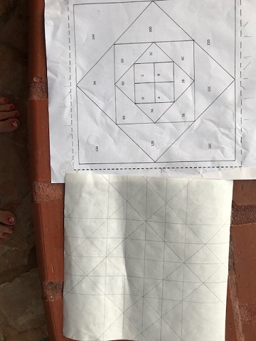 Getting started with paperless piecing by Ms P Designs USA