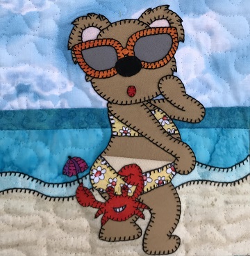 Suntan Bear by Ms P Designs USA