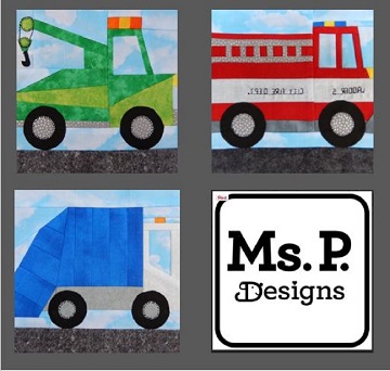 Service Vehicle Pattern Bundle by Ms P Designs USA
