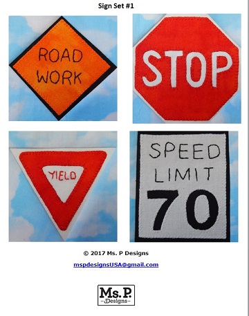 Sign Set 1 by Ms P Designs USA