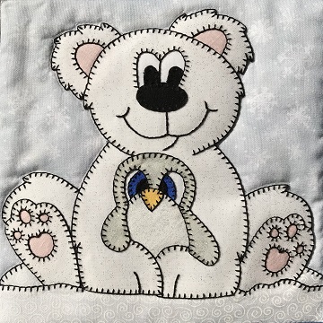 Polar Bear and Penguin Friends by Ms P Designs USA