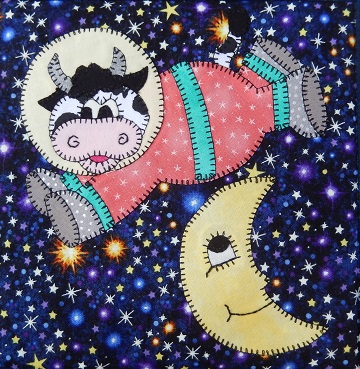over the moon cow by ms p designs usa