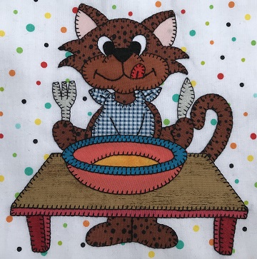 Hungry Kitty by Ms P Designs USA