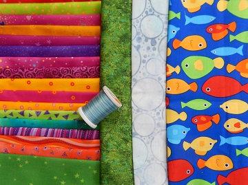 Something Fishy Fabric Pull from Ms P Designs USA